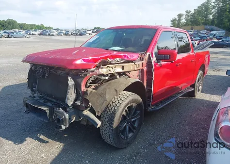 2022 Ford F-150 Lariat из США, поврежденный, VIN 1FTFW1E88NFA40165